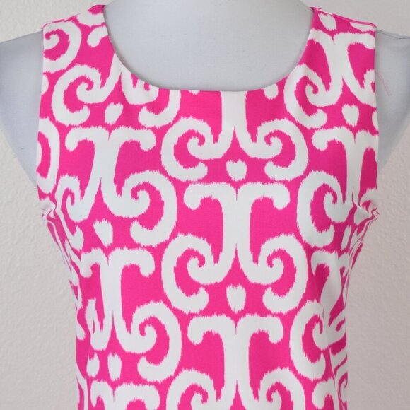 Jude Connally Beth Printed Shift Dress - M - Picture 2 of 8